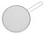 HIC Harold Import Co. Splatter Screen Guard Strainer, 18/8 Stainless Steel, Fine Mesh, 9-Inches