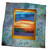 3dRose Painting of Sailboat in The Ocean at Sunset, Blue, Orange, Yellow - Towels (twl-313367-3)