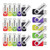 20 Pack 256MB (NOT 256GB) USB Flash Drives in 5 Mixed Colors USB 2.0 Wholesale Lot Bulk Memory Sticks (20 Pack, 256MB)