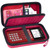 Graphing Calculators Case Compatible with Texas Instruments TI-84 Plus/TI-83 Plus CE Color Calculator, Storage Holder for TI-89/for Casio fx-9750GIII for TI-30XS for Cables, Pens, Pencil-Red,Box Only