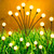 Solar Powered Firefly Lights, 4 Pack 8LED Starburst Swaying Solar Garden Lights, Sway by Wind, Waterproof with Remote 8 Lighting Modes Solar Outdoor Lights Decorative for Pathway Yard Patio Landscape