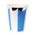 Meri Meri Blue Fan Striped Cups
