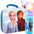 Classic Disney Disney Frozen School Supplies Bundle Elsa and Anna Lunch Box Set - 4 Pc Frozen Lunch Box with Elsa Water Bottle, Frozen Stickers, and More (Disney Lunch Bag)