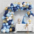 Navy Blue Balloon Arch Kit, 130PCS Blue and Gold Balloon Garland Kit With Gold Confetti Balloon, Birthday Party Balloons, for Boy Baby Shower, Wedding, Engagement, Bridal, Anniversary Men Women