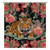 Tiger and Chinoiserie Colorful Floral Shower Curtains 72x80 Inch Polyester Fabric Bathroom Shower Curtains with Hooks Durable Waterproof Shower Curtains for Bathroom Bathtub Home Decoration