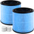 H13 True HEPA Replacement Filter Compatible with AIRTOK Air Purifier AP0601, 2 Packs