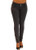 Premium Stretch Cotton Butt lifting, Levanta Cola, Skinny Leg Premium French Terry Fashion Moleton in Asphalt Size M