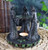 Ebros Gift Wiccan Sacred Moon Triple Goddess Maiden Expectant Mother and Crone Pentagram Decorative Candle Holder Oil Wax Warmer Diffuser Figurine Occultism Spiritualism Supernatural Forces Decor
