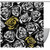 VAPOKF Shower Curtain for Bathroom Decor, Glitter Rose with Black Rose Waterproof Polyester Fabric Bath Curtain Set with 12 Hooks - 66x72 Inches