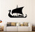 DesignToRefine Vinyl Wall Decal Viking Ships Barbarian Kids Art Boy Room Stickers (250ig) White