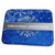 3dRose Snowflakes in Blues, Christmas Greetings - Bathroom Bath Rug Mats (rug-202262-1)