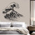 Large Vinyl Wall Decal Ocean Wave Sea Marine Bathroom Decor Stickers (105ig) Black Large Vinyl Wall Decal Ocean Wave Sea Marine Bathroom Decor Stickers (105ig) Black