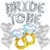 KatchOn, Bride To Be Balloons Silver Set - Pack of 17, Huge 32 Inch, Diamond Ring Balloons | Silver Bachelorette Party Decorations | Bride Balloons Silver | Bride Balloons Bachelorette Decorations