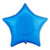 Anagram Lot of 10 Blue Star Shape Foil Mylar 19" Balloon Birthday Party Decoration