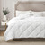 Homelike Moment Twin Comforter White Lightweight Duvet Insert - Down Alternative Comforters Twin Size, All Season Twin XL Bed Duvet Inserts with Corner Tabs White