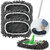 3 Pack Reusable Mop Pad for Swiffer Sweeper, Upgraded Wet Dry Mop Cloth Washable Sweeper Refills Dust Mop Covers