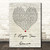 I Hope You Dance Script Heart Song Lyric Quote Wall Art Gift Print