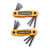 GEARWRENCH 17 Piece SAE/Metric Short Arm Folding Hex Key Set - 83513