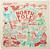 Primitives by Kathy States Dish Towel, 28 x 28, North Pole