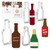 Bottle Cookie Cutter 4 Pc Set HS0464 with Sugar Cookie Recipe Card. Foose USA