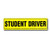 VaygWay Set of 1'' Student Driver'' Bumper Magnet Safety Sign - Car Vehicle Reflective Sign Sticker Bumper for New Driver