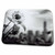 3dRose black and white sunflower - Dish Drying Mats (ddm-328686-1)