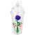 Walt Disney World Epcot Flower Garden Lighted Covered Tall Plastic Cup Purple Rose Inside