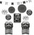 amscan Chalkboard Room Deco Party Supplies, Multi