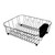 Rubbermaid Food Products 1858913 Dish Drainer, Large, Black