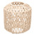 Table Lamp Cover Woven Pendant Lamp Shade Paper Rope Light Shade Chinese Style Ceiling Light Shade Replacement for Chandelier Flush Mount Ceiling Fixture Farmhouse Lampshades
