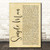 Simple Man Rustic Script Song Lyric Quote Wall Art Gift Print
