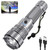 Brifara Rechargeable Flashlights High Lumens, 200,000 Lumens Super Bright Flashlight with 5 Modes, IPX6 Waterproof, Powerful LED Flash Light for Camping, Hiking, Emergencies