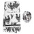 Karma Gifts, Boho Tea Towel & Boho Ceramic Spoon Rest Set, Rooster