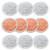 Eifrthe 10-Pack S7000 Replacement Steam Mop Pads,Compatible with Shark S7001 S7000AMZ, S7000 S7001TGT S7201 S7005 S7020 Series Steam Mop Pads,Steam & Scrub All-in-One Scrubbing Mop Pads