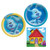 PDE Party Blue Clues Party Supplies | Blue Themed Bundle Includes Paper Plates and Napkins for 8 People