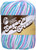 Lily Sugar'n Cream Super Size Ombres Yarn, 3 oz, Beach Ball Blue, 1 Ball