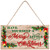 Christmas Wood Plank Hanging Sign Rustic Farmhouse Have Yourself a Merry Little Christmas Hanging Wooden Plaque Wall Sign Holiday Decor for Home Windows Door Ornament Indoor Outdoor Decorations