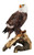 Pacific Giftware American Eald Eagle Perching on Tree Branch Resin Figurine Statue