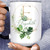 Monstera Plant Monogram Name Coffee Mug Bridesmaid Wedding Letter Microwave Dishwasher Safe Personalized Initial Ceramic Cup