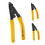 FYBOPTWU - 3 pcs CFS-3 Fiber Optic Stripper 3 Port Hole Fiber Optic Stripping Tool with 6" handle