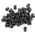 50Pcs Plastic Black Lamp Socket Diode Holder Socket Diode Holder Lamp Clip Bezel Mount LED Holders Panel Display (8mm)