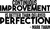 Continuous Improvement is Better Delayed Perfection Mark Twain Wall Decals for Walls Peel and Stick Wall Art murals Black Medium 18 Inch