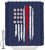 EZON-CH Baseballs American Flag Bathroom Shower Curtains,Durable Shower Curtain Home Decor Waterproof Polyester Fabric Bathroom Shower Curtain with Plastic Hooks 60x72in