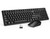 Wireless Keyboard and Mouse Combo, eulps 2.4G USB Cordless Mouse and Keyboard, Adjustable Ergonomic Full Size Keyboard, Responsive Plug & Play for Computer Laptop PC