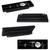 TBOUOBT 4 Pack Cabinet Knobs Dresser Knobs Drawer Knobs Kitchen Cabinet Knobs, Knobs for Cabinets and Drawers, Black White Basketball