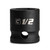 Capri Tools 1/2 in. Stubby Impact Socket, 3/8 in. Drive, 6 Point, SAE