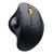 ProtoArc Wireless Trackball Mouse, EM04 Ergonomic Bluetooth Rollerball Mouse Rechargeable Computer Laptop Mouse, 3 Device Connection&Thumb Control, Compatible for PC, iPad, Mac, Windows-Black