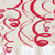 Amscan Red Hanging Swirl Decorations (12ct)
