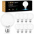 Dekang 8 Pack E26 Base Bathroom Light Bulbs 3000K Soft White, G25 LED Globe Light Bulbs 60Watt Incandescent Equivalent, Round Light Bulbs for Vanity Mirror, 5W, 500LM, Non-Dimmable