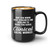 Flairy Land Clinical Social Worker Coffee Mug 15oz Black -Light Strength Healing - Clinical Social Worker Practitioner Appreciation School Hospice Lcsw Gift